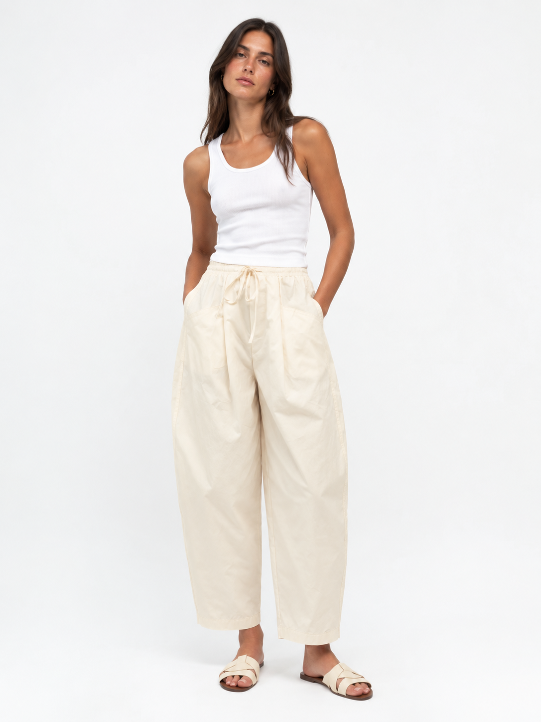 Darcey Pant - Ivory