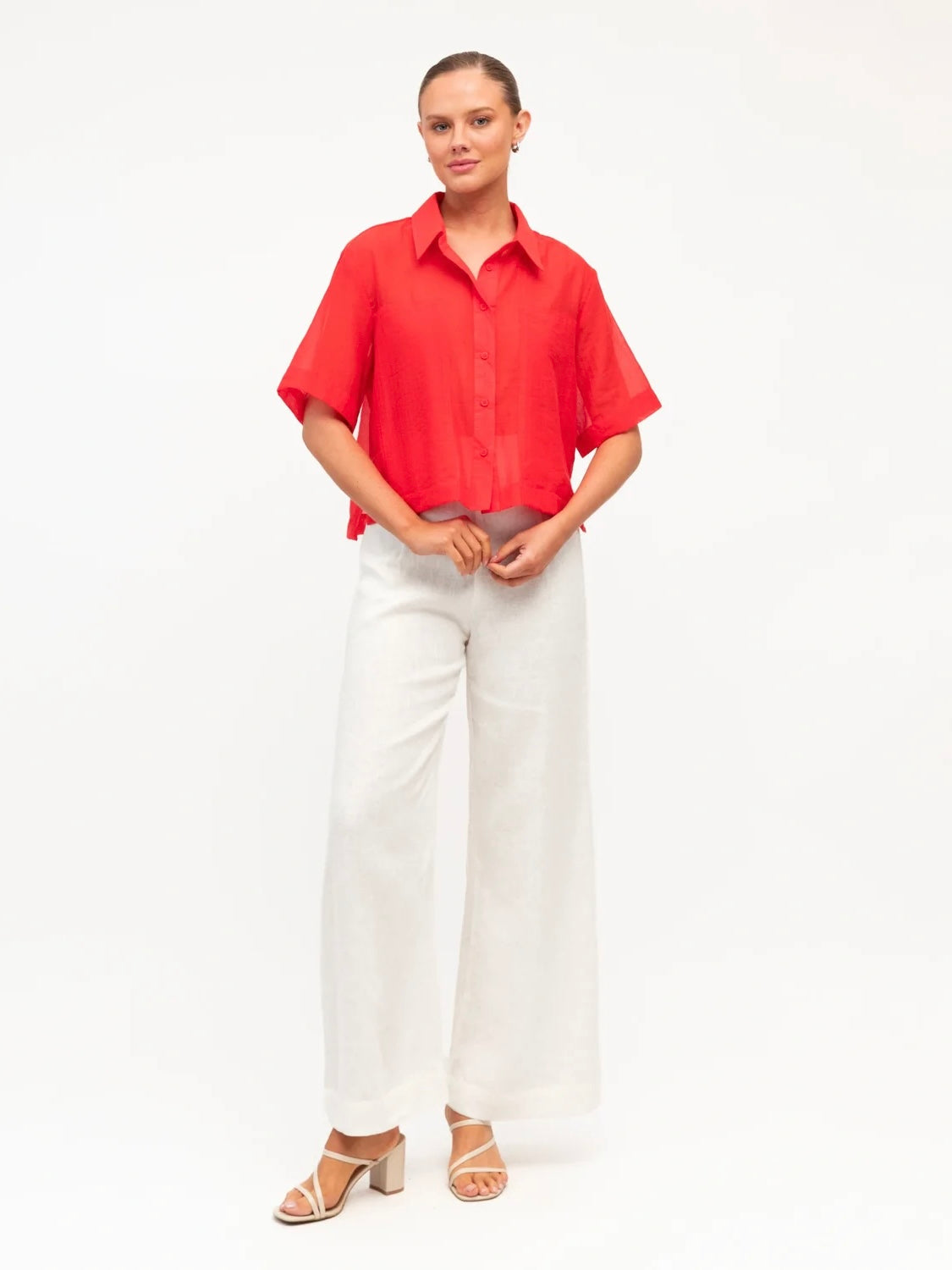 Sian Shirt - Red