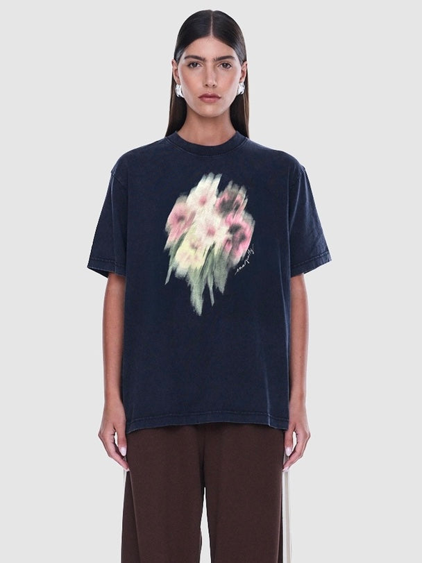 Sophia Relaxed Tee - Black