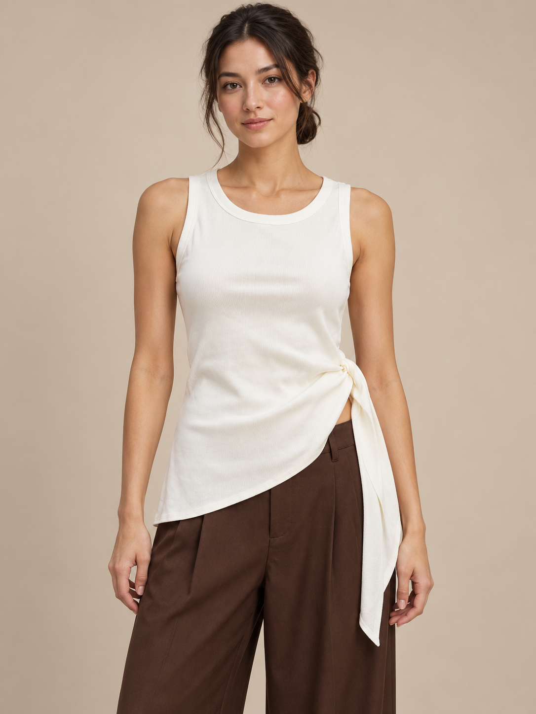 Emery Top - White