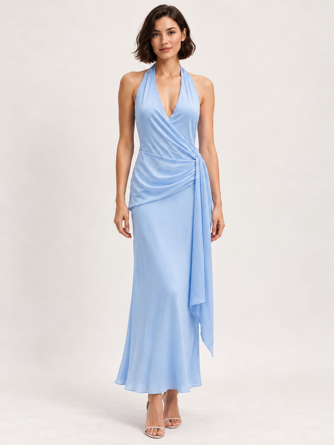 Portia Dress - Blue