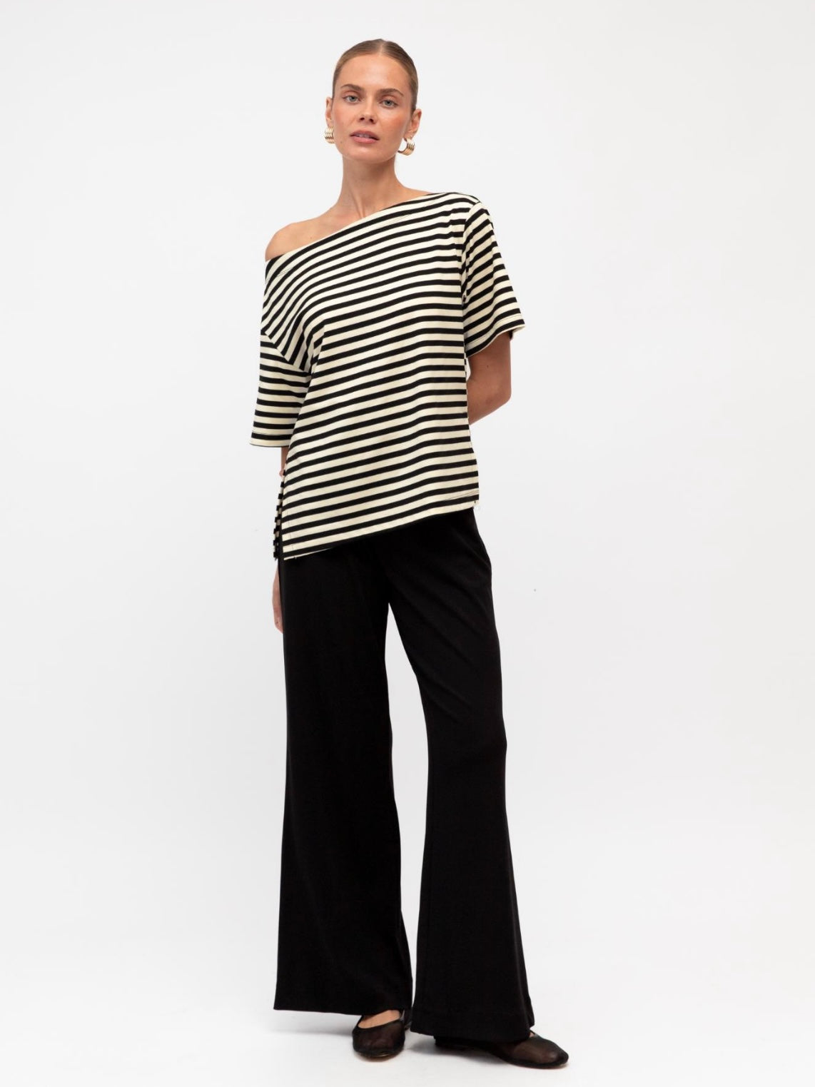 Monica Tee - Stripe