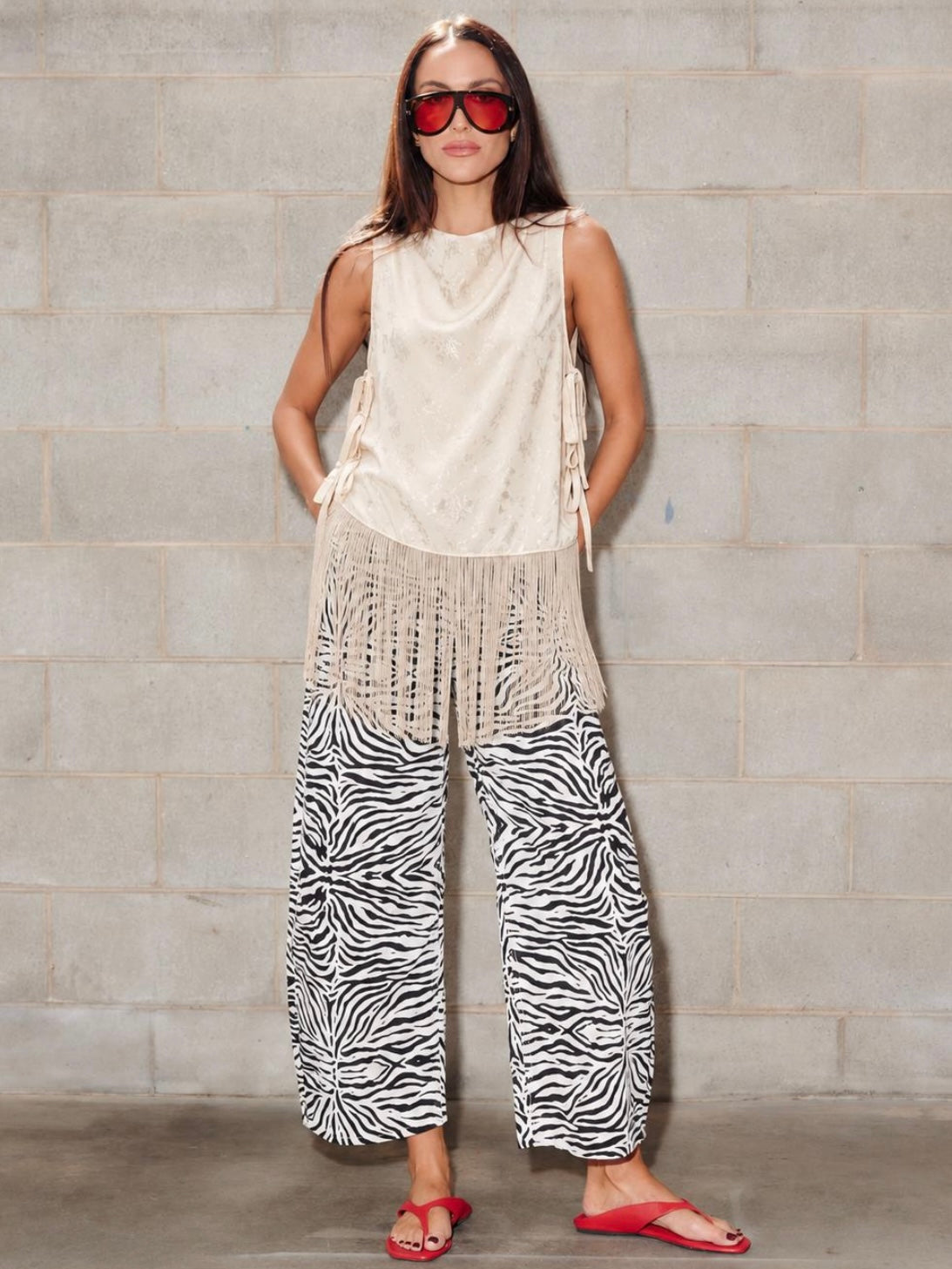 Luna Tassel Top