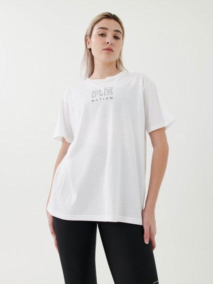 Heads Up Tee  Optic White