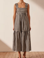 Aimee Open Back Midi Dress