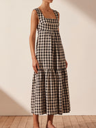 Aimee Open Back Midi Dress