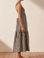 Aimee Open Back Midi Dress