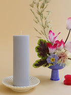 Pillar Cement Candle