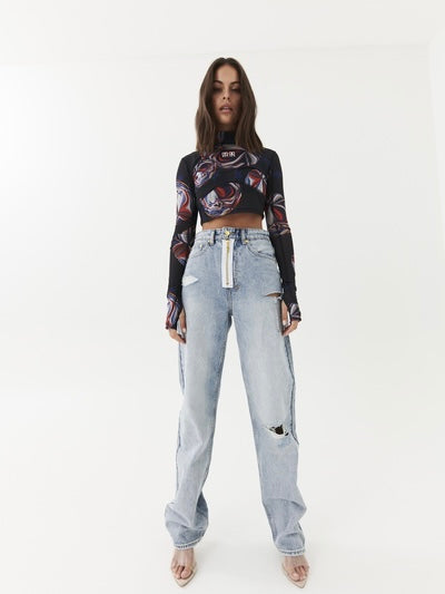 KSUBI X P.E NATION Playback Zipped Jean