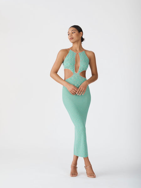 Adrian Midi Dress Space Dye