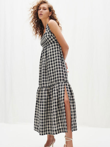 Aimee Open Back Midi Dress