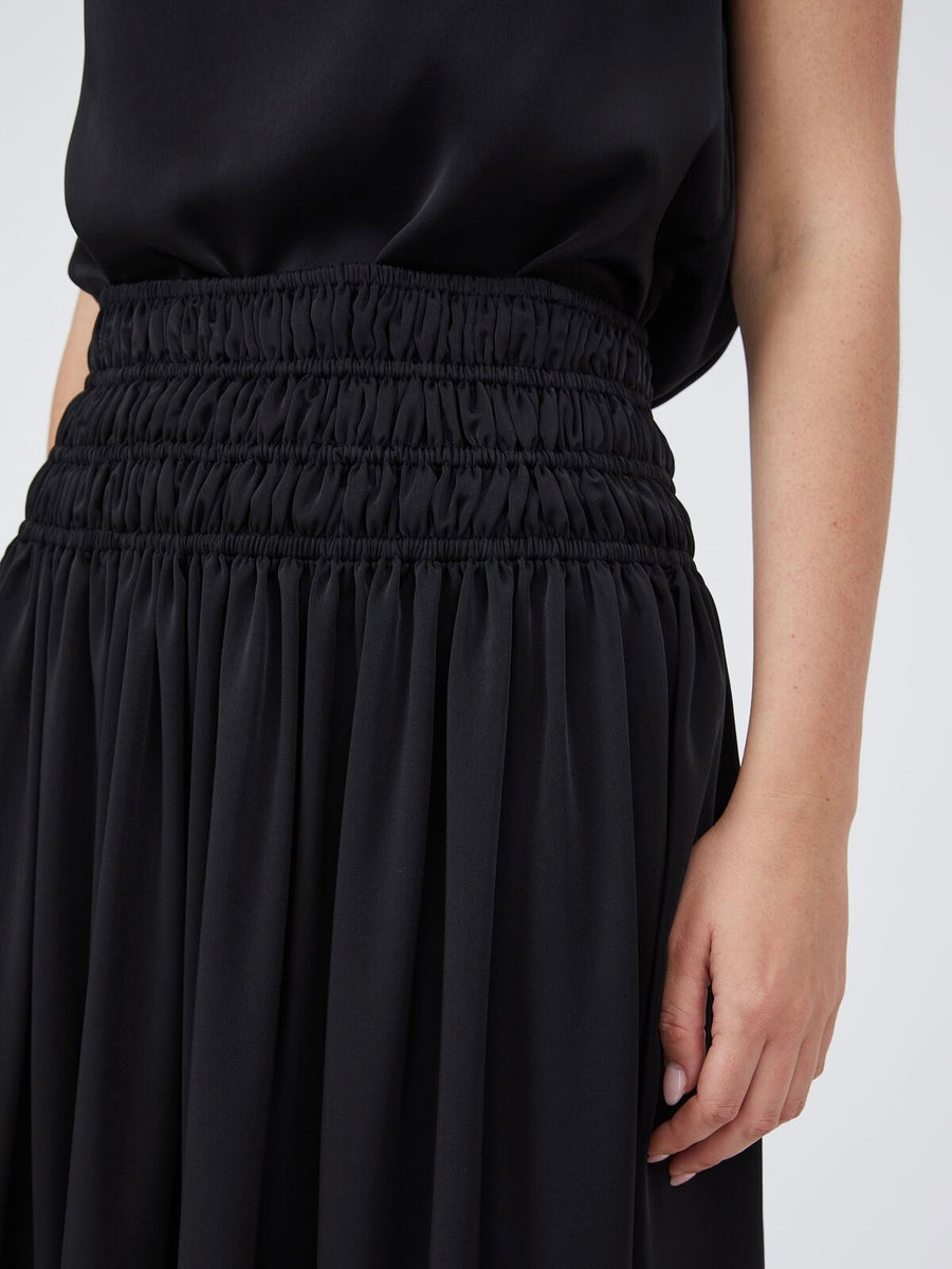 Satin Shoulder Pad Tank