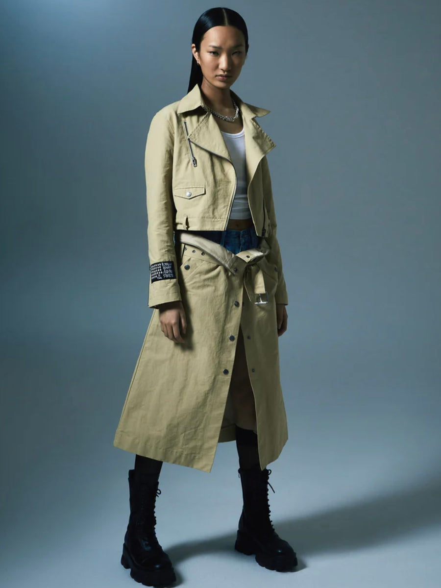 Incognito Biker /  Trench Coat