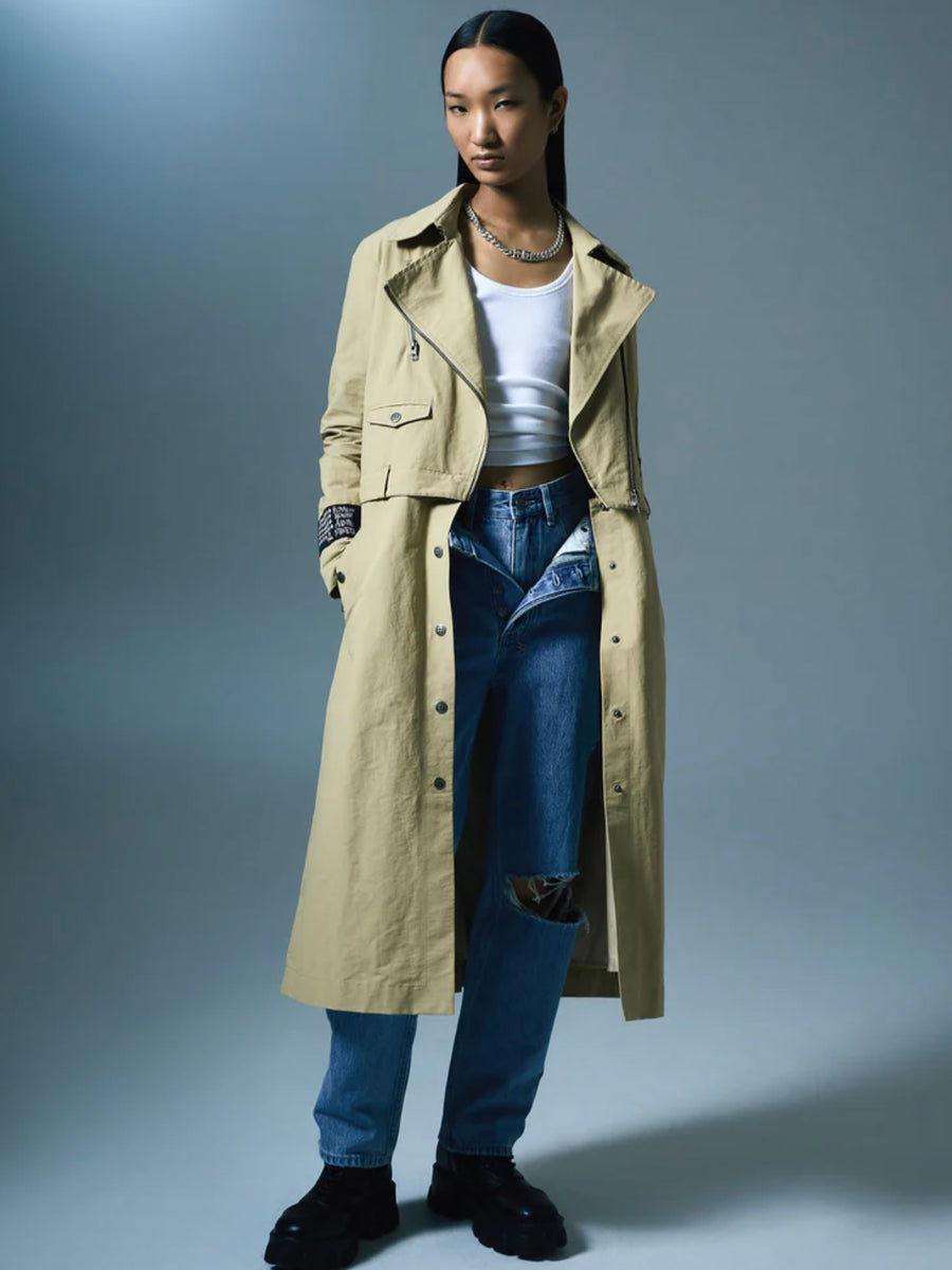 Incognito Biker /  Trench Coat