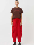 Huntington C&M Tee Warm Chocolate