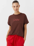 Huntington C&M Tee Warm Chocolate