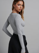 Lara Bodysuit Grey Marle