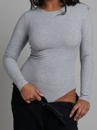 Elise Bodysuit Grey Marle