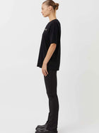 Asher Tee Black w Stone