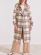 Keaton Check Coat