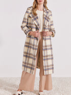 Keaton Check Coat