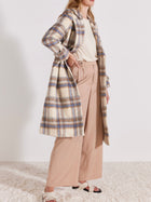 Keaton Check Coat