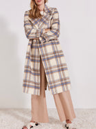 Keaton Check Coat