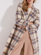 Keaton Check Coat