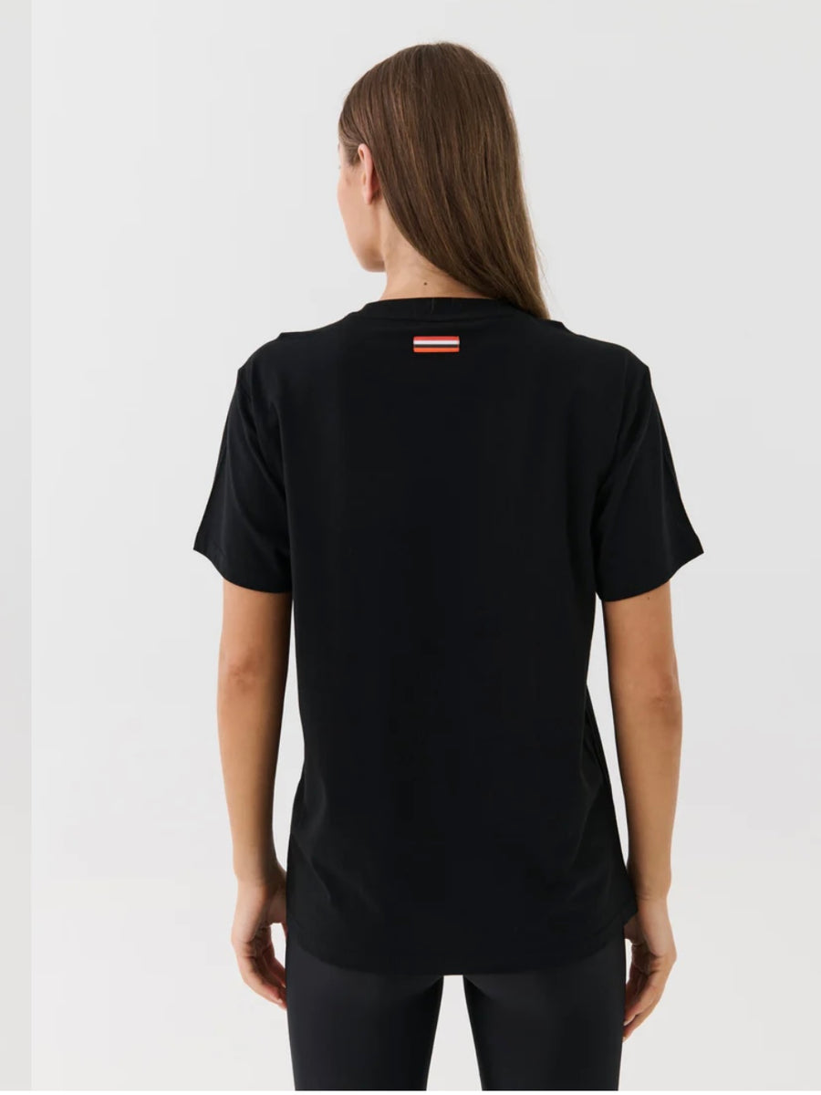 Heads Up Tee Black